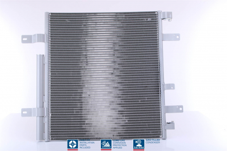 Condensator A/C 500x530x16 potrivit MERCEDES ATEGO, ATEGO 2, ATEGO 3, ECONIC 2 01.98- [2]