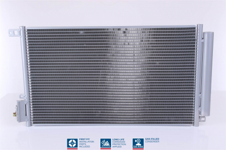 Condensator climatizare (cu uscator, element aditional) potrivit ALFA ROMEO MITO; FIAT DOBLO; OPEL COMBO TOUR, COMBO/MINIVAN 1.3D/1.4 08.08- [0]