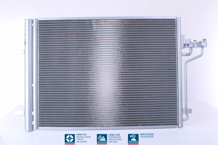 Condensator climatizare (cu uscator, element aditional) potrivit FORD C-MAX II, FOCUS III, FOCUS III/HATCHBACK, GRAND C-MAX 1.6-2.0D 04.10-02.20 [1]