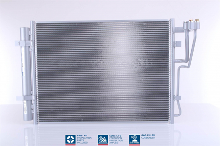 Condensatoare - Condensator climatizare potrivit HYUNDAI IX20; KIA VENGA 1.4D/1.6D dupa 2010 (cu uscator, element aditional)