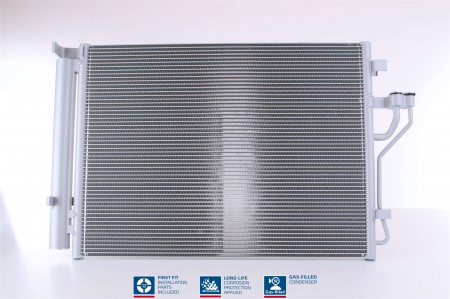 Condensator climatizare (cu uscator, element aditional) potrivit HYUNDAI IX35; KIA CARENS IV, SPORTAGE III 1.7D/2.0D 08.09-12.16 [2]