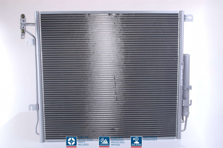 Piese Auto - Condensator climatizare (cu uscator, element aditional) potrivit LAND ROVER DISCOVERY III, RANGE ROVER SPORT I 4.0/4.2/4.4 07.04-03.13