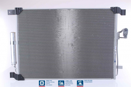 Condensator climatizare (cu uscator, element aditional) potrivit NISSAN NAVARA NP300 2.3D 01.15- [2]
