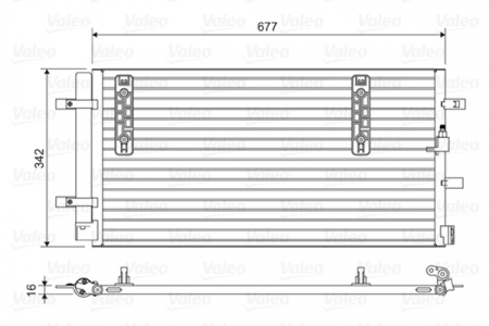 Condensatoare - Condensator climatizare potrivit AUDI A4 ALLROAD B8, A4 B8, A5, A7, Q5 1.8-4.2 2007-2018 - (cu uscator)
