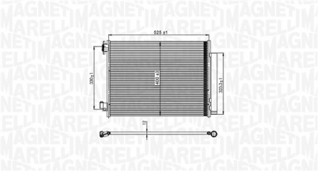 Condensator climatizare (cu uscator) potrivit DACIA DOKKER, DOKKER/MINIVAN, DUSTER, DUSTER/SUV, LODGY, LOGAN II, LOGAN MCV II, SANDERO II; RENAULT ARKANA I, CAPTUR I, CLIO IV, CLIO IV/HATCHBACK 0.9-1. [1]