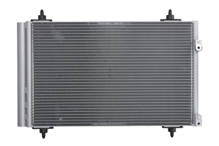 Condensatoare - Condensator climatizare potrivit DS DS 4 DS 5; CITROEN BERLINGO, BERLINGO MULTISPACE, BERLINGO/MINIVAN, C4, C4 GRAND PICASSO I, C4 I, C4 II, C4 PICASSO I, DS4, DS5; PEUGEOT 3008 1.2-Elec - (cu uscator