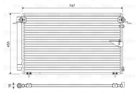 Condensator climatizare potrivit LEXUS LS 4.3 2000-2006 (cu uscator) [2]