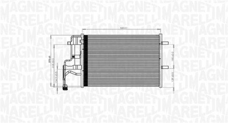 Condensator climatizare (cu uscator) potrivit MAZDA 3, 5 1.3-2.3 10.03-05.10 [1]