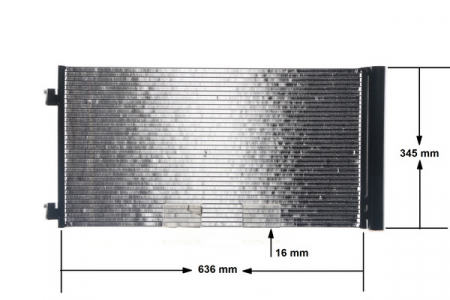Condensator climatizare potrivit MINI (F55), (F57), (R56), (R57), (R58), (R59), CLUBMAN (R55), CLUBVAN (R55) 1.4-2.0D dupa 2006 (cu uscator) [1]