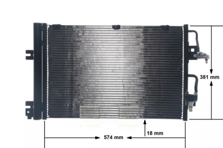 Condensator climatizare (cu uscator) potrivit OPEL ASTRA G, ASTRA H, ASTRA H CLASSIC, ASTRA H GTC, ASTRA H/KOMBI, ZAFIRA B, ZAFIRA B/MINIVAN 1.4-1.8LPG 02.98- [3]