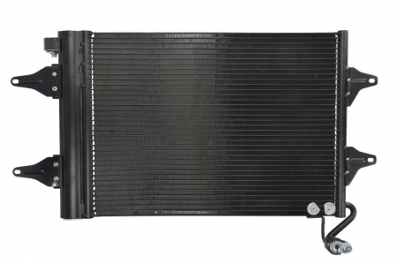 Condensator climatizare (cu uscator) potrivit SEAT CORDOBA, IBIZA II, IBIZA III, IBIZA IV, IBIZA IV SC, TOLEDO III; SKODA FABIA I, FABIA I PRAKTIK, FABIA II, ROOMSTER, ROOMSTER PRAKTIK; VW FOX, POLO 1 [0]