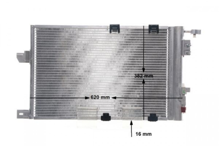 Condensator climatizare potrivit OPEL ASTRA F, ASTRA F CLASSIC, ASTRA G, ASTRA G CLASSIC, ASTRA G/KOMBI, ZAFIRA A 1.2-2.2 01.96-12.09 [3]