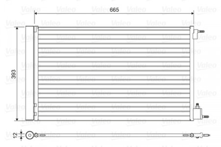 Condensator climatizare potrivit OPEL INSIGNIA A, INSIGNIA A COUNTRY; SAAB 9-5 1.6-2.8 07.08-03.17