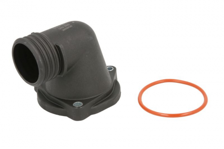 Racire motor - Conducta flansa sistem racire potrivit BMW Seria 3 (E36), 5 (E34), 5 (E39), 7 (E38) 1.7D/2.5D 1991-2004 - (numar iesiri: 1)