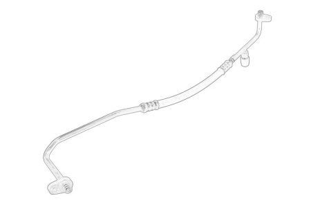 Climatizare - Conducta presiune AC (de la condensator la uscator) potrivit NISSAN INTERSTAR; OPEL MOVANO A; RENAULT MASTER II 2.2D/2.5D/2.8D dupa 1997