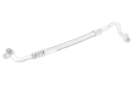 Conducte aer conditionat - Conducta presiune AC potrivit CITROEN C8, JUMPY II; PEUGEOT 807, EXPERT, EXPERT TEPEE 2.0D dupa 2006