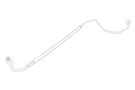 Conducte aer conditionat - Conducta presiune AC potrivit CITROEN JUMPER III; FIAT DUCATO; PEUGEOT BOXER 2.2D dupa 2006