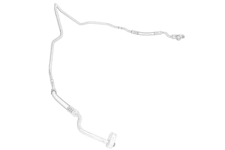 Conducte aer conditionat - Conducta presiune AC potrivit CITROEN JUMPER III; PEUGEOT BOXER 2.0D 2015-2023