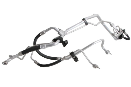 Conducte aer conditionat - Conducta presiune AC potrivit CITROEN JUMPY III, SPACETOURER; FIAT SCUDO, ULYSSE; OPEL VIVARO C, ZAFIRA LIFE; PEUGEOT EXPERT, TRAVELLER; TOYOTA PROACE 1.5D-Electric dupa 2016