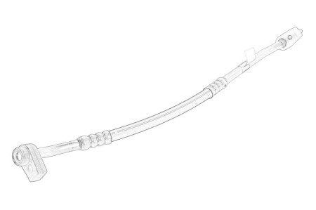 Conducte aer conditionat - Conducta presiune AC potrivit FORD C-MAX II, FOCUS III, KUGA II, KUGA III, TOURNEO CONNECT V408 NADWOZIE WIELKO, TRANSIT CONNECT 1.0-Electric dupa 2010