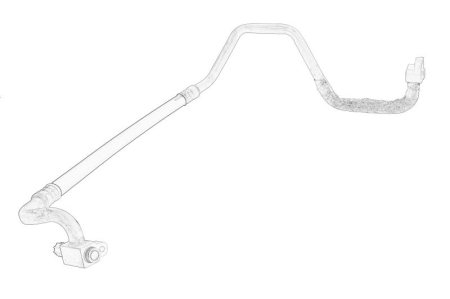 Conducte aer conditionat - Conducta presiune AC potrivit PEUGEOT BOXER 2.2D dupa 2006