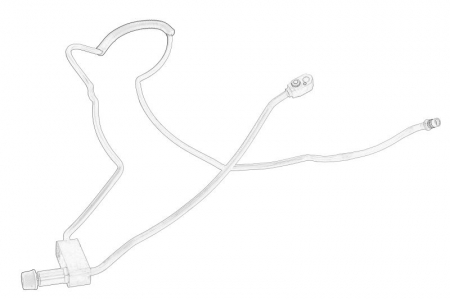 Piese Auto - Conducta presiune aer conditionat potrivit TOYOTA AVENSIS 1.6-2.4 03.03-11.08