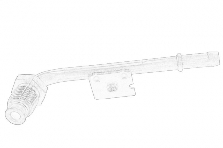 Sistem evacuare - Conducta presiune senzor filtru particule DPF (Filtru particule (DPF) intrare) CITROEN BERLINGO, BERLINGO MULTISPACE, C2, C3 I, C3 PICASSO, C4, C4 GRAND PICASSO I, C4 I, C4 PICASSO I 1.6D dupa 2003