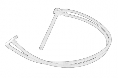 Caroserie - Conducta spalator parbriz potrivit MERCEDES