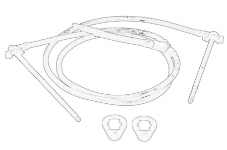 Spalator faruri - Conducta spalator parbriz potrivit VOLVO