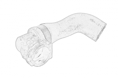 EGR - Conducta tubulara EGR potrivit BMW 3 (E46), 5 (E60) 2.0D/2.5D/3.0D 04.98-03.10