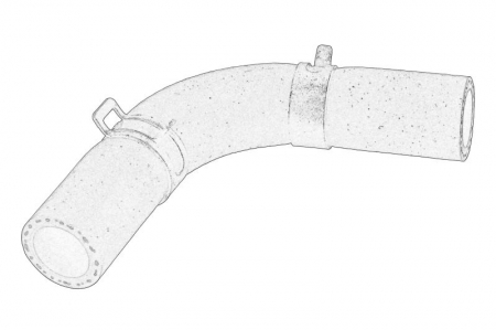 EGR - Conducta tubulara EGR potrivit HYUNDAI I30, SANTA FÉ I, SONATA V, TRAJET, TUCSON; KIA CARENS II, CARENS III, CEE'D, CERATO I, MAGENTIS II 2.0D 04.01-03.13