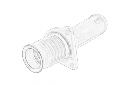 EGR - Conducta tubulara EGR potrivit IVECO DAILY VI; FIAT DUCATO 2.3D 04.15-