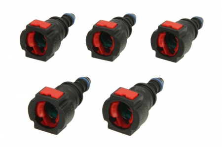 Conector AdBlue (unghi drept,  Diametru exterior: 9,49mm, ID 6; 6mm x 8mm, set 5 buc) Piese Auto - Conector AdBlue (unghi drept,  Diametru exterior: 9,49mm, ID 6; 6mm x 8mm, set 5 buc)