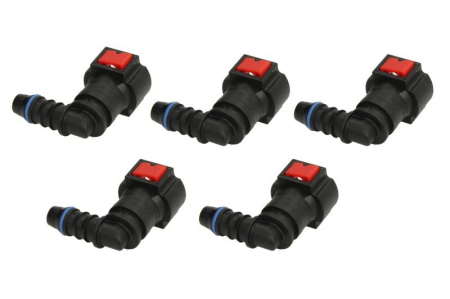 Conector AdBlue (unghi unghiular,  Diametru exterior: 9,49mm, ID 8; 8mm x 10mm, set 5 buc) [1]