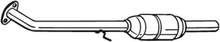 Sistem evacuare - Convertor catalitic EURO 3 potrivit MERCEDES VIANO (W639), VITO (W639), VITO / MIXTO (W639) 2.0D/2.2D 09.03-