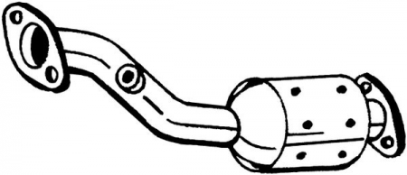 Sistem evacuare - Convertor catalitic EURO 5 potrivit MITSUBISHI ASX 1.6/1.6LPG 05.10-