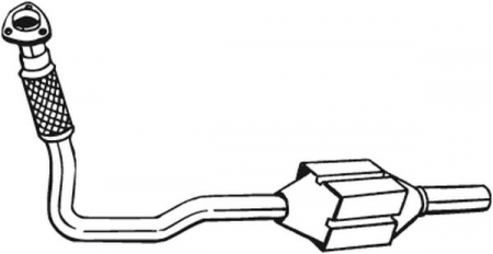 Catalizator - Convertor catalitic potrivit OPEL ASTRA G, ZAFIRA A 2.0D/2.2D 02.98-10.05