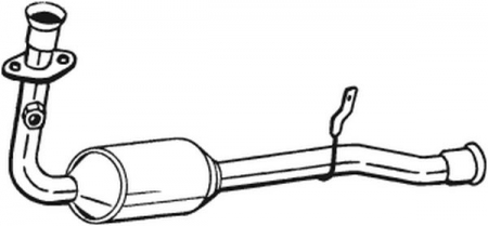 Sistem evacuare - Convertor catalitic potrivit RENAULT MEGANE I, MEGANE I CLASSIC, MEGANE I COACH, MEGANE SCENIC 1.4/1.6 01.96-08.03