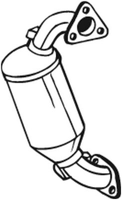 Convertor catalitic potrivit TOYOTA RAV 4 III 2.2D 11.05-12.12