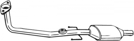 Sistem evacuare - Convertor catalitic potrivit TOYOTA STARLET 1.3 01.96-07.99