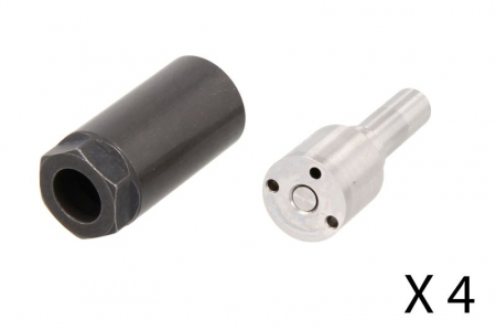 Corp diuza injector (pret pentru 4 buc) (sistem: DW10B) VOLVO C30, C70 II, S40 II, S80 II, V50, V70 III; CITROEN C4, C4 I, C5 II; FIAT SCUDO, ULYSSE; FORD C-MAX, FOCUS C-MAX, FOCUS II 2.0D dupa 2003 [1]