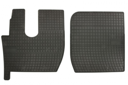 Covorase auto - Covor podea FROGUM cauciuc, 2 buc. BASIC, culoare neagra, potrivit FORD F-MAX 11.18-, Camion