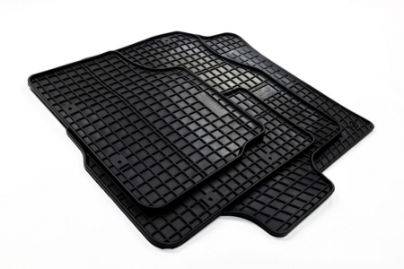 Covor podea FROGUM cauciuc, 2 buc. BASIC, culoare neagra, potrivit MERCEDES AXOR 01.02-10.04, Camion [3]