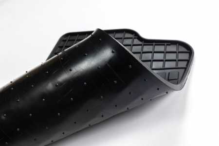 Covor podea FROGUM cauciuc, 2 buc. BASIC, set, culoare neagra, potrivit IVECO S-WAY 07.19-, Camion [2]