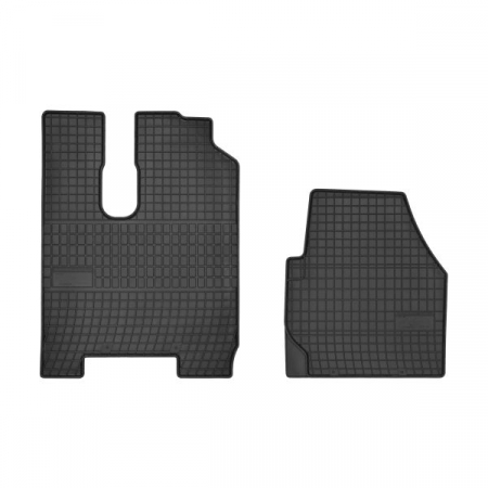 Covorase auto - Covor podea FROGUM cauciuc, 2 buc. BASIC, culoare neagra, potrivit MERCEDES ACTROS MP2 / MP3 10.02-, Camion