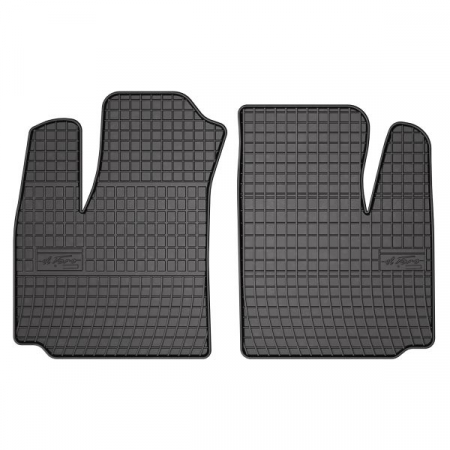 Covorase auto - Covor podea FROGUM cauciuc, 2 buc. BASIC, set, culoare neagra, potrivit FIAT DOBLO/MINIVAN 03.01-, Van