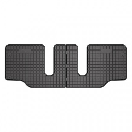 Covorase auto - Covor podea FROGUM cauciuc, 2 buc. BASIC, set, culoare neagra, potrivit MAZDA 5 02.05-05.10, Van