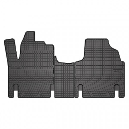Covorase auto - Covor podea FROGUM cauciuc, 3 buc. BASIC, set, culoare neagra, potrivit CITROEN JUMPY I; FIAT SCUDO; PEUGEOT EXPERT 10.95-12.06, Station wagon / Van