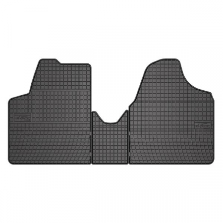 Covorase auto - Covor podea FROGUM cauciuc, 3 buc. BASIC, set, culoare neagra, potrivit CITROEN JUMPY II; FIAT SCUDO; PEUGEOT EXPERT, EXPERT TEPEE; TOYOTA PROACE 02.96-, Van