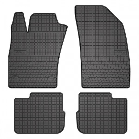 Covorase auto - Covor podea FROGUM cauciuc, 4 buc. BASIC, fata/spate, set, culoare neagra, potrivit FIAT TIPO 10.15-, Saloon